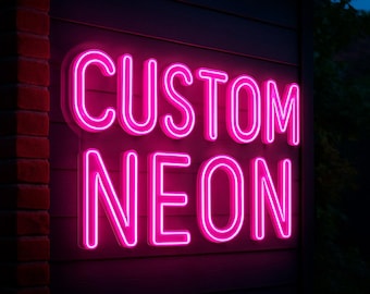 Custom Neon Sign, Personalized LED Light, Home Decor