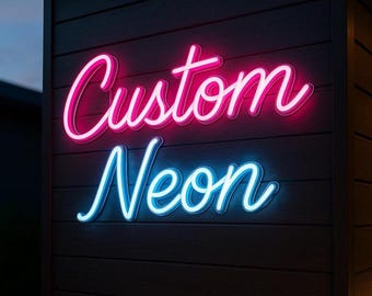 Custom Neon Sign, Wedding Decor, Personalized Name Sign