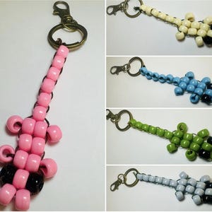 Kandi Gecko Keychain 4&quot; Long