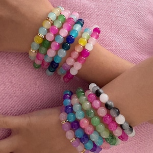 Glass Bead Bracelet