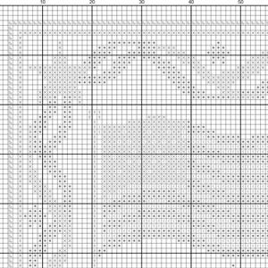 Korsstygnsmönster för Amerikas 250 år av självständighetsdagen, 1776-2026, diagram över USA:s 250:e årsdag, exempel på folkmusik för den 4 juli, PDF, direktnedladdning bild 6