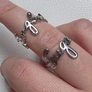 【HEYHORANG】 dict ring ★ BTS JIMIN 着用 925silver YESASIA: Image Gallery - BTS : Jimin Style - Dict Silver