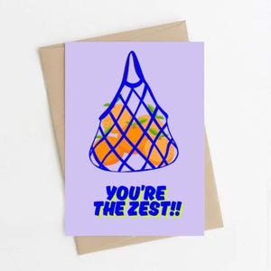 Jij bent de ware! - Feestwenskaart - Sinaasappels, motiverend bedankt
