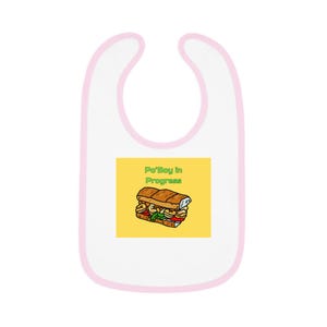 Baby Bib with Fun Design, Cute Baby Accessories, Toddler Gift, Bib for Messy Eaters, Unique Baby Shower Gift