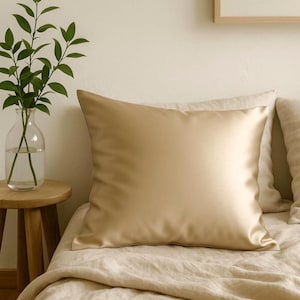 Luxe 22 MOMME 100% moerbeizijde kussensloop – Zachte zijden kussensloop voor haar en huid, kussensloop Doornroosje