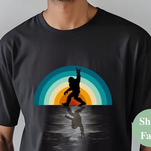 Bigfoot Shirt, Sasquatch Bigfoot Tshirt, Big Foot Tee, Camping Shirt, Adventure Shirts, Big Foot Sweatshirt