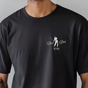 Best Dad By Par Shirt, Dad Golf TShirt, Comfort Color, Fathers Day Gift, Daddy Birthday Gift, Funny Dad Shirt, Golf Apparel