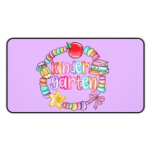 Kindergarten Desk Mat Teacher Gaming Mat Teacher Appreciation Mouse Pad Cute Classroom Decor Teacher Gift For Teacher Desk Top Setup Desktok