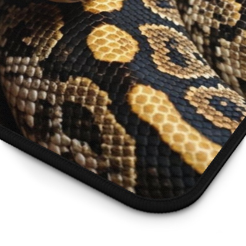 Python Desk Mat Snake Gaming Mat Snake Mouse Pad Snake Lover Gift For Snake Love For Home Office Setup image 7