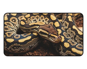 Podkładka pod mysz Python Podkładka pod mysz Snake Podkładka pod mysz Snake Prezent dla miłośników węży do domowego biura