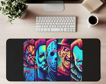 Aazon.co: Arttown Black Gold Arble Large Ouse Pad Non-Slip Rust Book Grain Desk Pad Keyboard - View #8