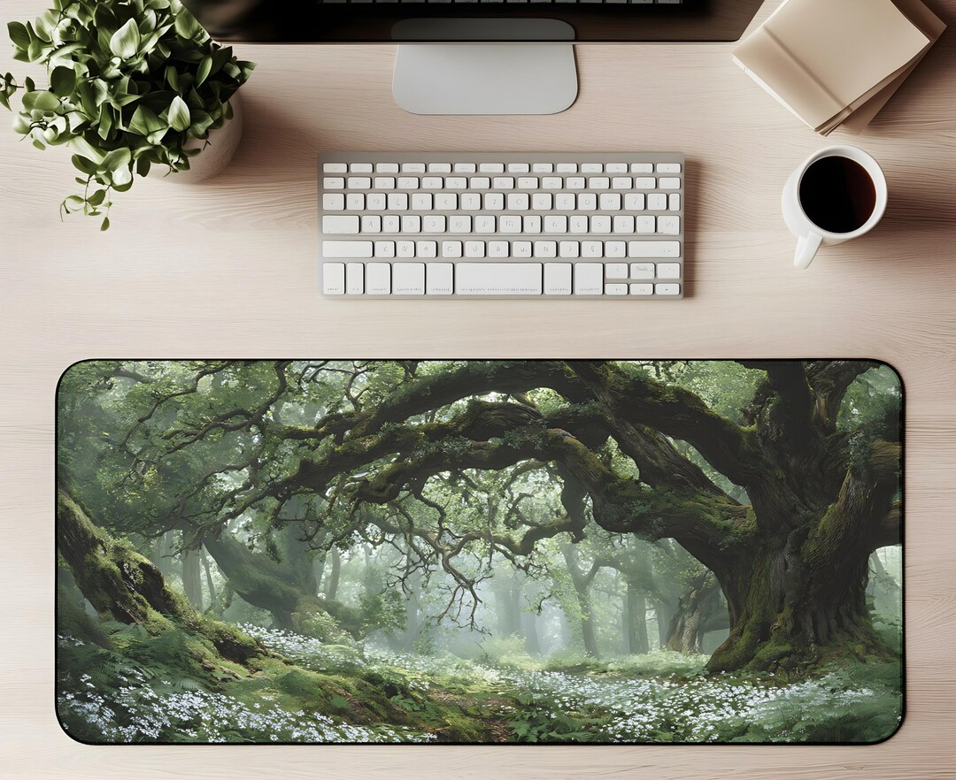 3D Dead Tree Forest 12463 Assaf Frank Desk Mat main image 0