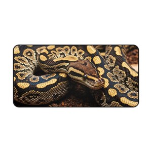 Python Desk Mat Snake Gaming Mat Snake Mouse Pad Snake Lover Gift For Snake Love For Home Office Setup image 5