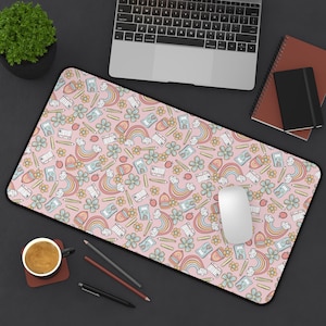 Lehrer Schreibtischmatte Lehrer Mauspad Lehrer Geschenk für Lehrer Schule Lehrer Geschenk Schreibtischmatte Hübsche Tastaturmatte Gaming Mat Schreibtisch niedliche Schreibtischdekoration
