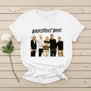 Backstreet Boys 90s Pop Art T-Shirt, Vintage BSB Band Tee, Retro Music Fan Shirt, Nostalgic Backstreet Tee, 90s Boy Band Graphic Shirt