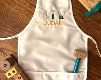 Cinturón de herramientas para niño, delantal de juego para niño, cinturón de herramientas de juego para niño pequeño, accesorio de herramientas de juguete, cinturón de herramientas para niño, regalo de cumpleaños para niño, cinturón de herramientas personalizado