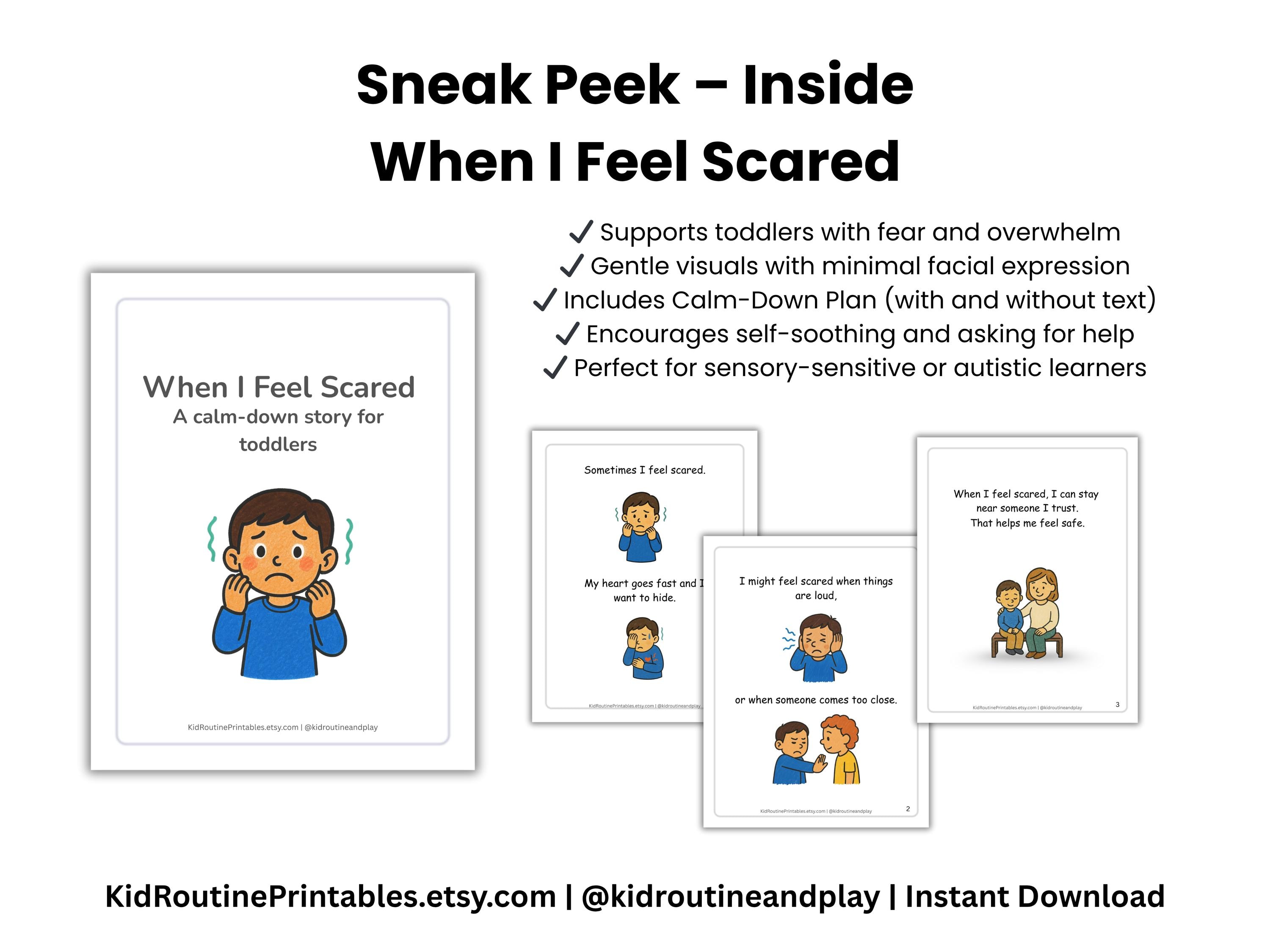 Big Feelings Social Stories Bundle | Digital Download | Autism Calm ...