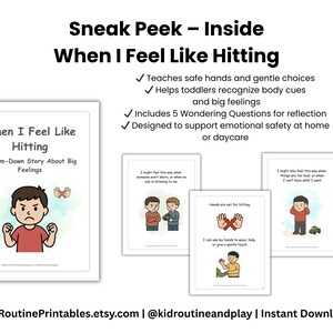 Big Feelings Social Stories Bundle | Digital Download | Autism Calm ...