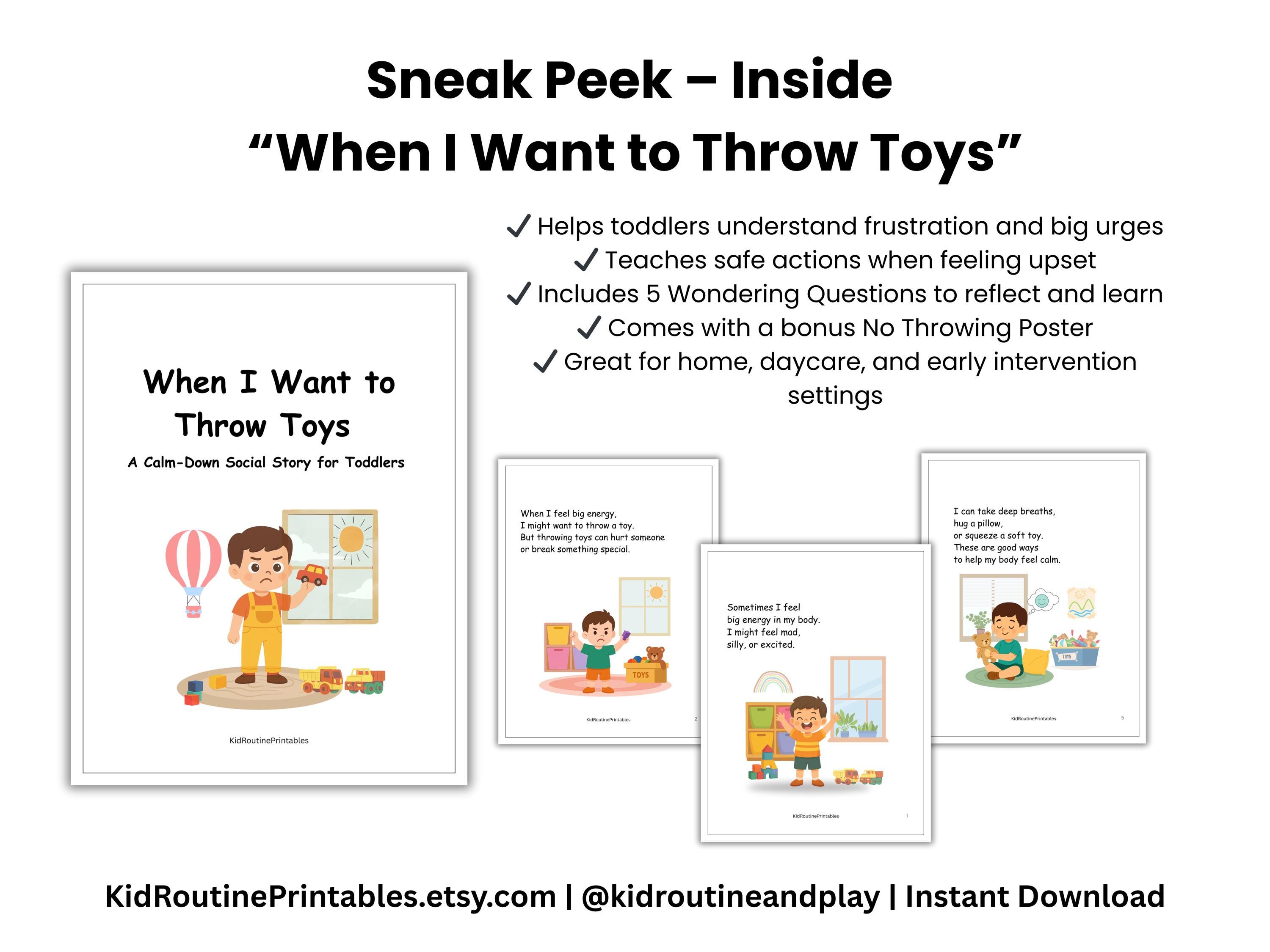 Big Feelings Social Stories Bundle | Digital Download | Autism Calm ...