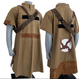 Cal Kestis Jedi Survivor Poncho | Star Wars Inspired Cosplay with Back Print & Belt