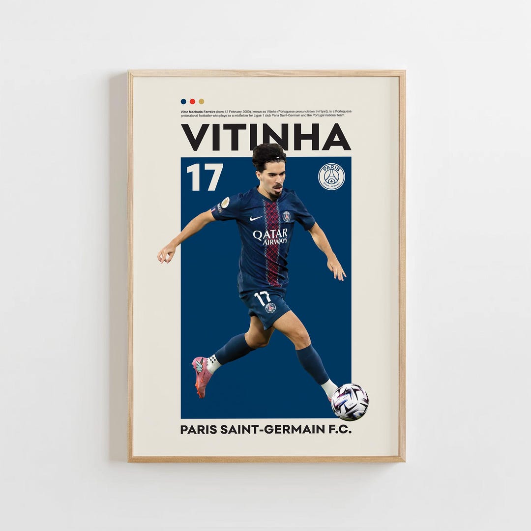 ヴィチーニャ ポスター、パリ サンジェルマン ポスター、ヴィチーニャ