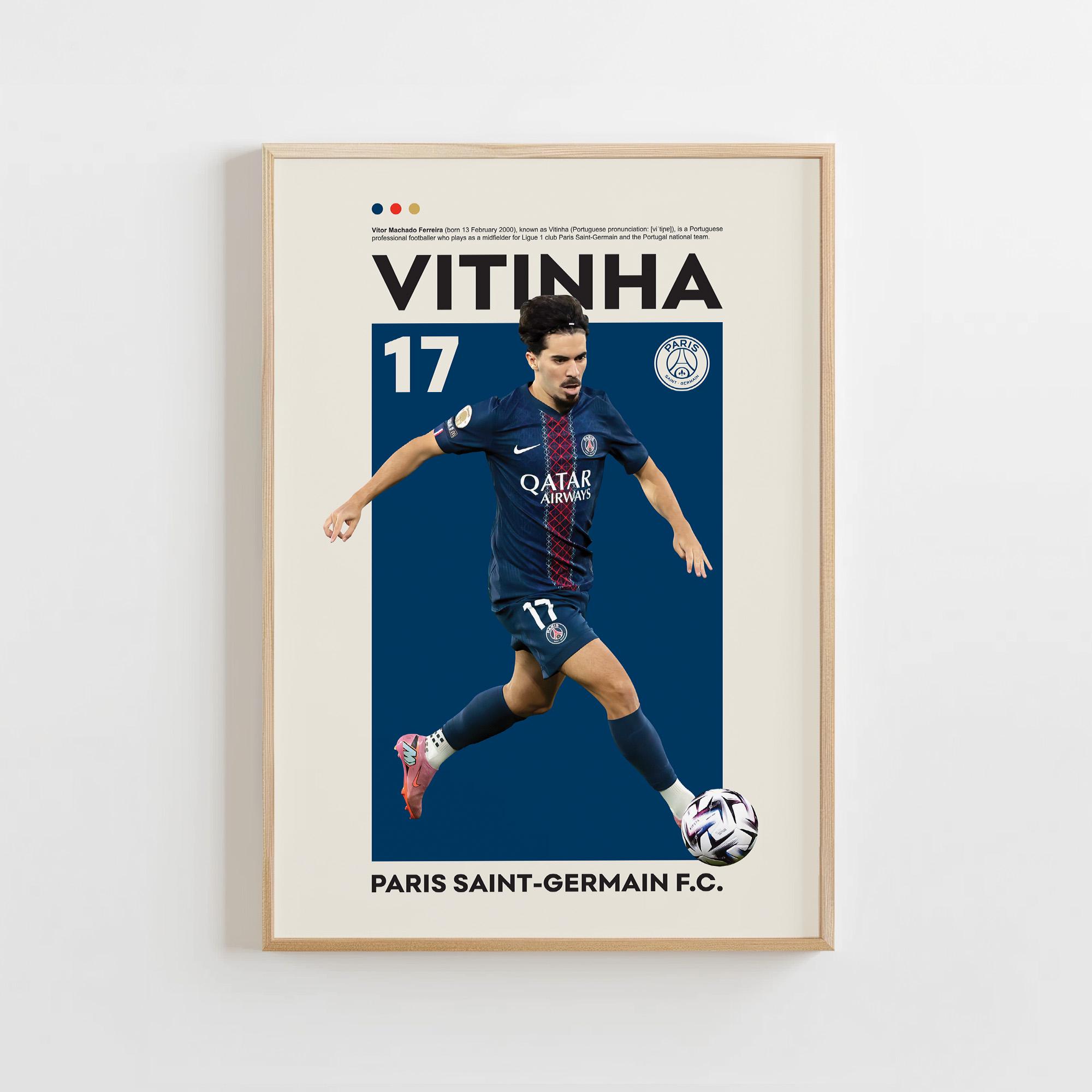 ヴィチーニャ ポスター、パリ サンジェルマン ポスター、ヴィチーニャ