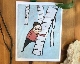 Lumberjack Love art print
