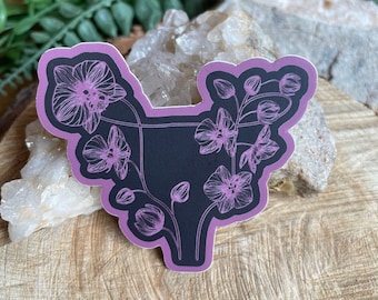 Sticker - Uterus in Bloom