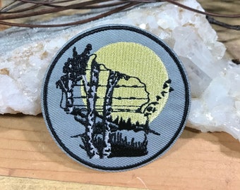 Wisconsin Birch Iron On Patch