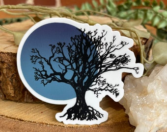 Perry Tree Sticker | moon tree sticker