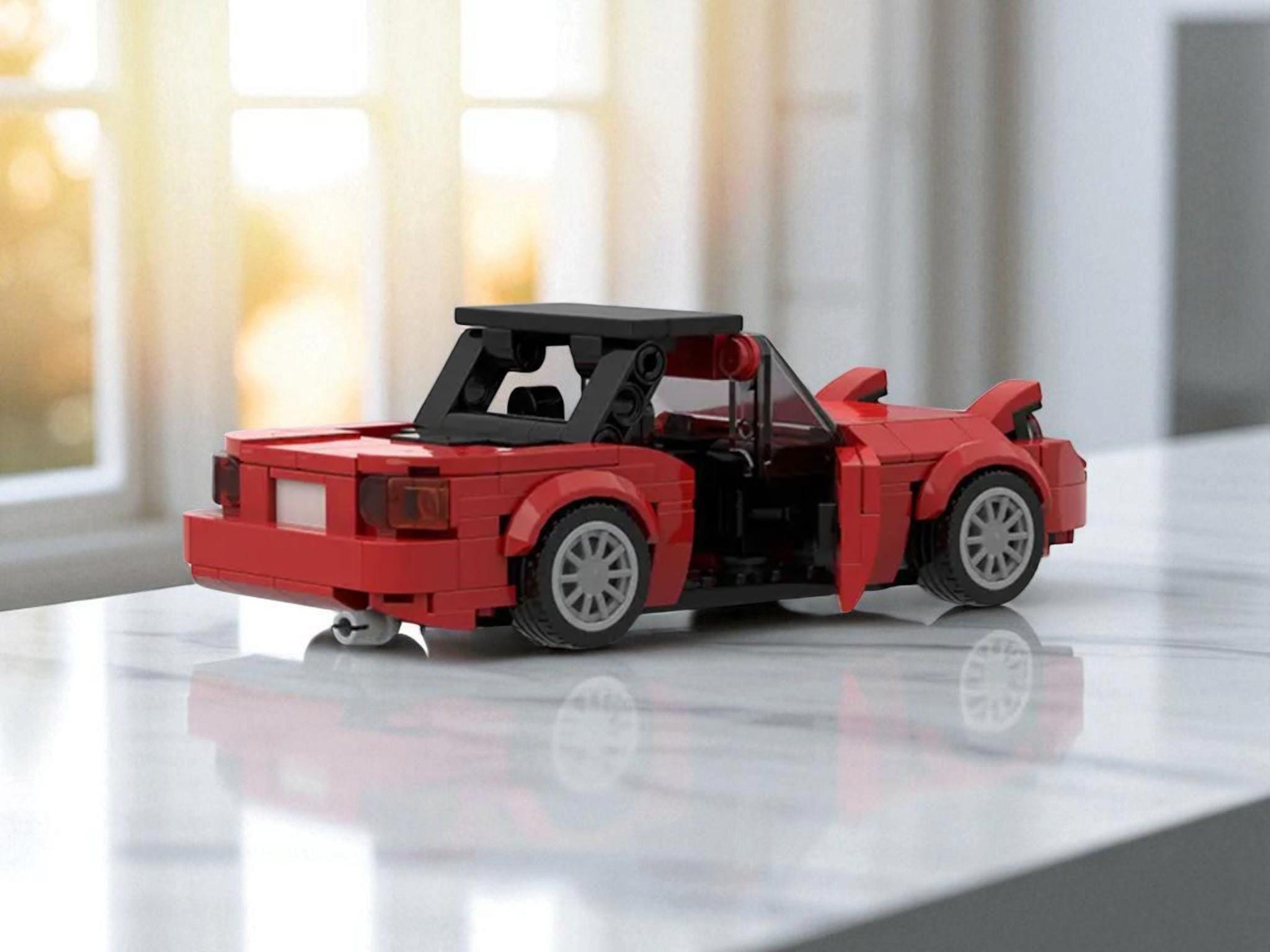 Mazda MX-5 Miata NA – White Convertible - Etsy