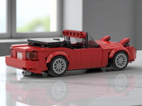マツダ MX-5 ミアータ NA – ホワイト コンバーチブル - Etsy 日本