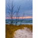 Connie reviewed Dune at Sunset with Beach Sand on the Lakeshore of Lake Michigan by Holland Michigan No.0019 A Vertical Fine Art Seascape Nature Photograph