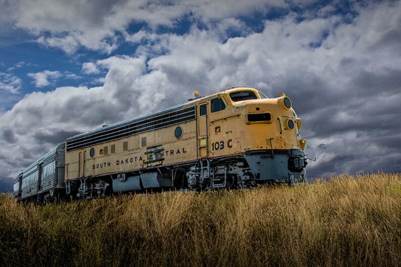 South Dakota Central Railroad Train at 1880 Town on the South Etsy UK