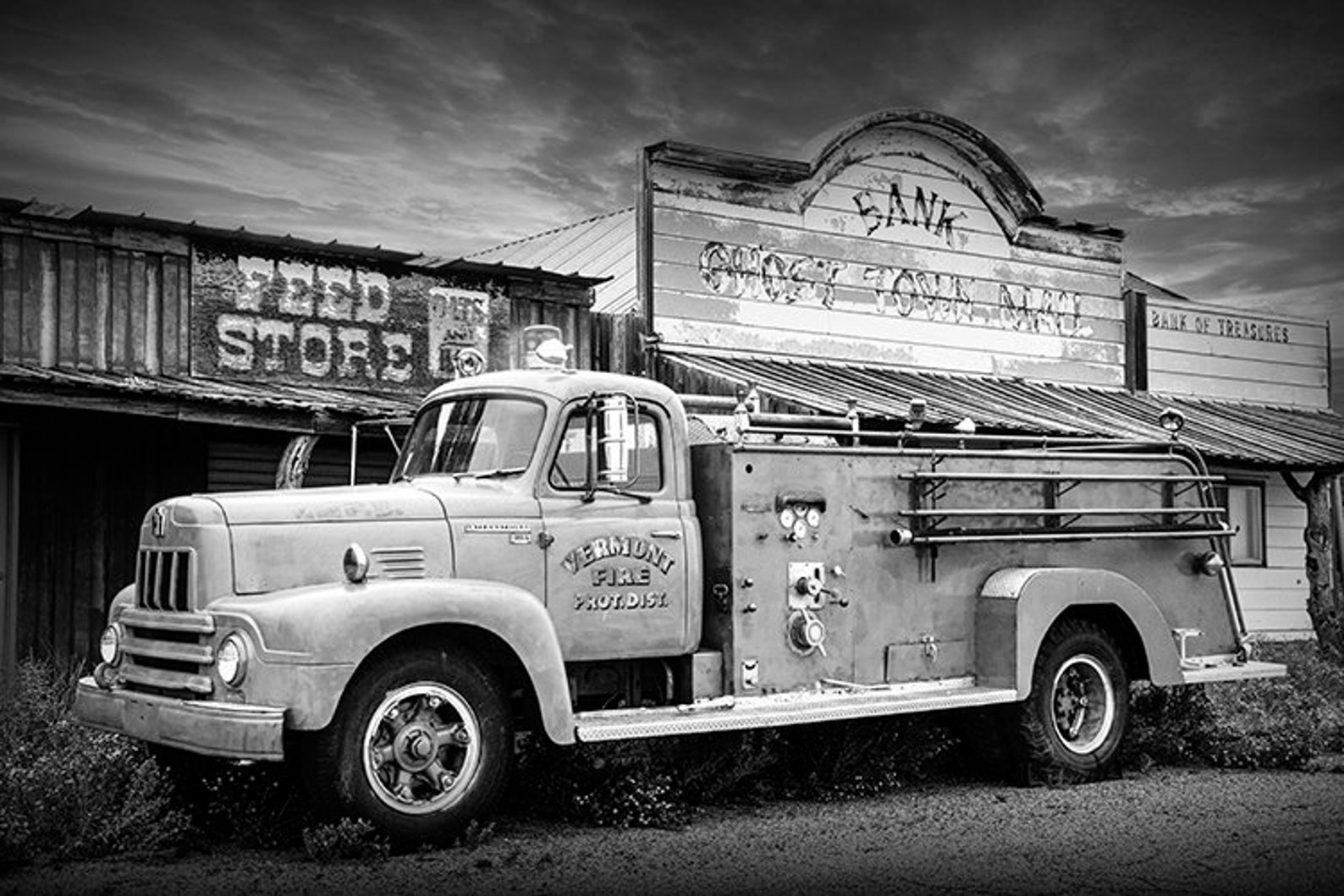 Vintage Fire Truck Fire Engine Emergency Vehicle Fire Etsy