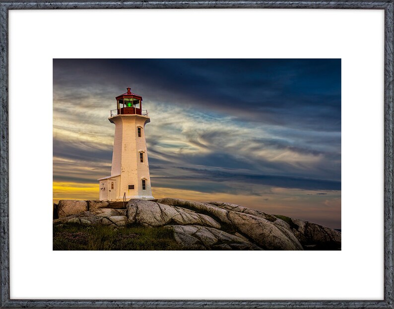 Peggy's Cove Lighthouse Peggy's Cove Sunrise Etsy Canada
