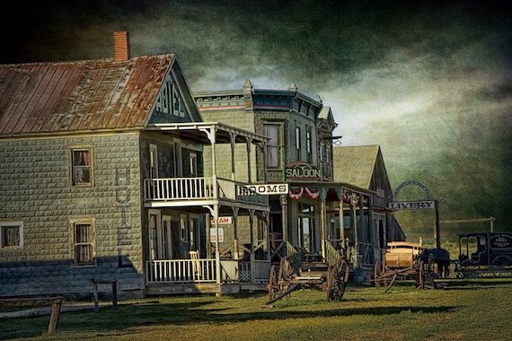 Main Street In 10 Town Western Museum In South Dakota Etsy Main Street In 10 Town Western Museum In South Dakota Etsy