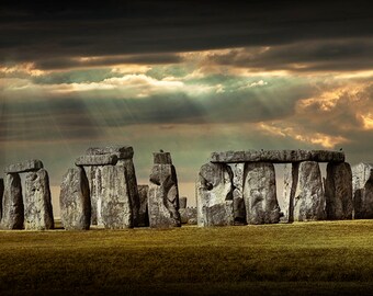 Stonehenge England, Prehistoric Monument, Famous English Landmark, Stonehenge Myth, British Cultural Icon, English Landscape Photograph