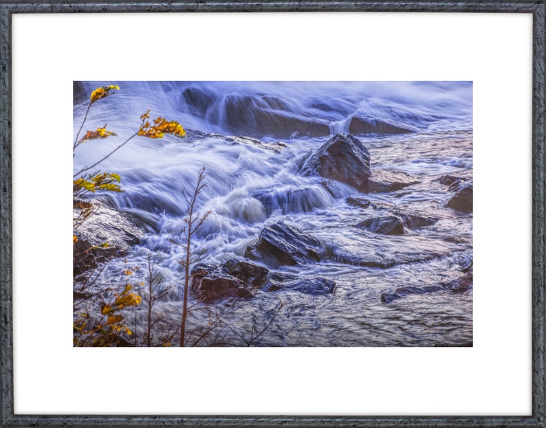 Flowing Water of Bond Falls Ontonagon River Upper Peninsula Etsy