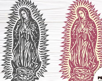 Download Virgin Mary Svg Etsy