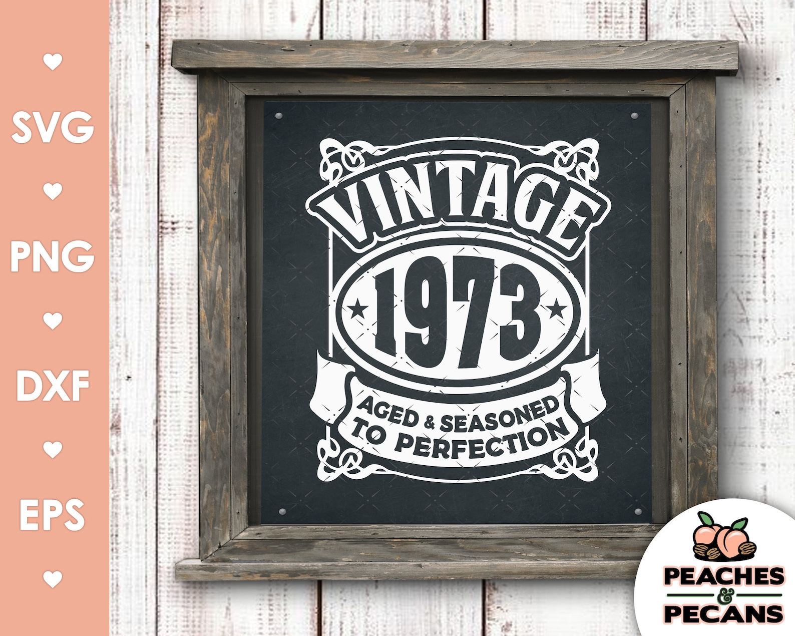 Born in 1973 SVG png. Vintage 47th bithday svg cut Files SVG Etsy