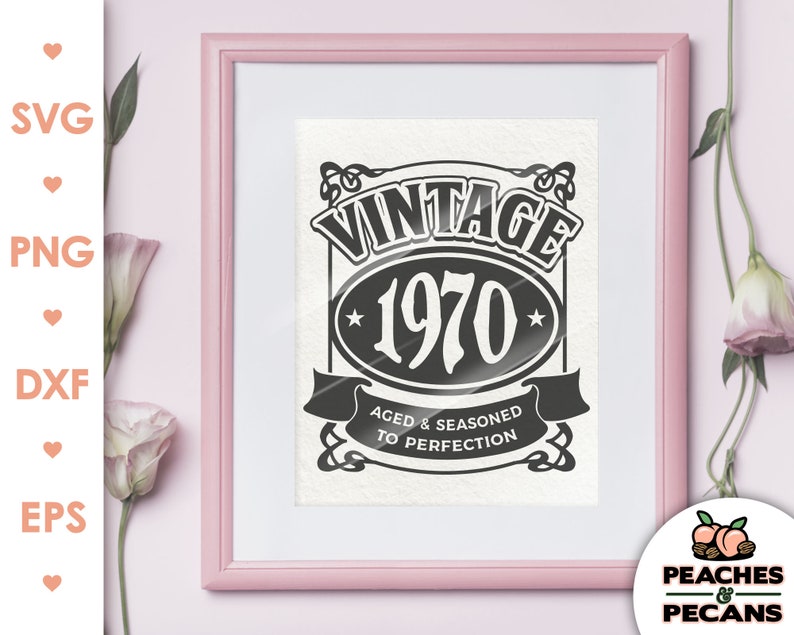 Download 50th birthday svg 50 years old SVG 1970 Svg 50th | Etsy