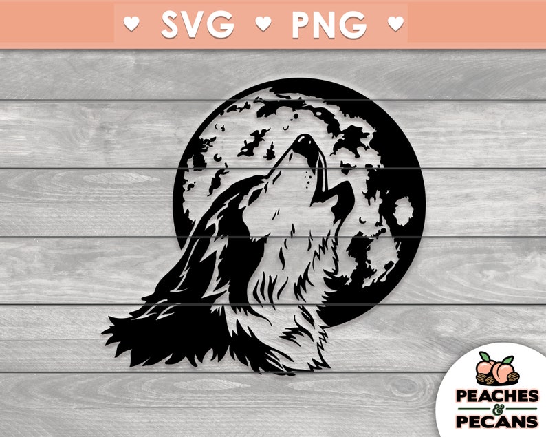 Download Clip Art Cricut Cut File Baaing Png Svg Wolf Moon Svg Png Wolf Moon Svg Cut File For Cricut Baaing Png Svg Clipart Art Collectibles