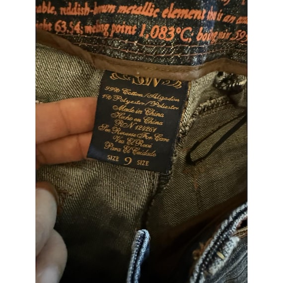 Source of Wisdom Copper Woman's Distressed Jeans … - image 12