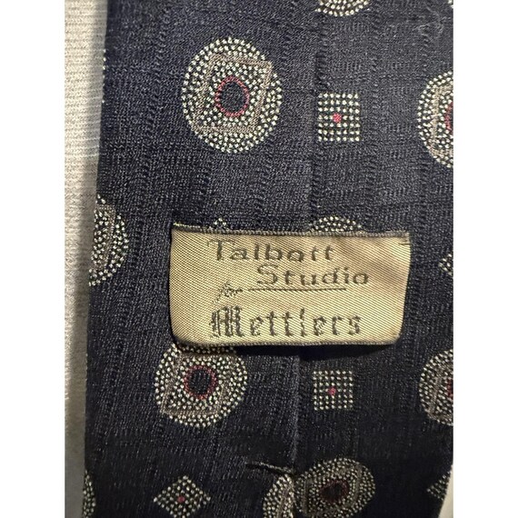 Robert Talbott Studio 100% Silk Textured Geometri… - image 3