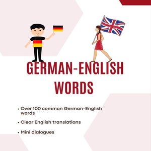 German-English Vocabulary PDF + MP3 Audio – Learn Basic German Words