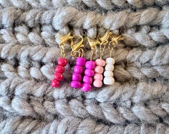 Colorful Stitch Markers, Crochet/Knit Markers