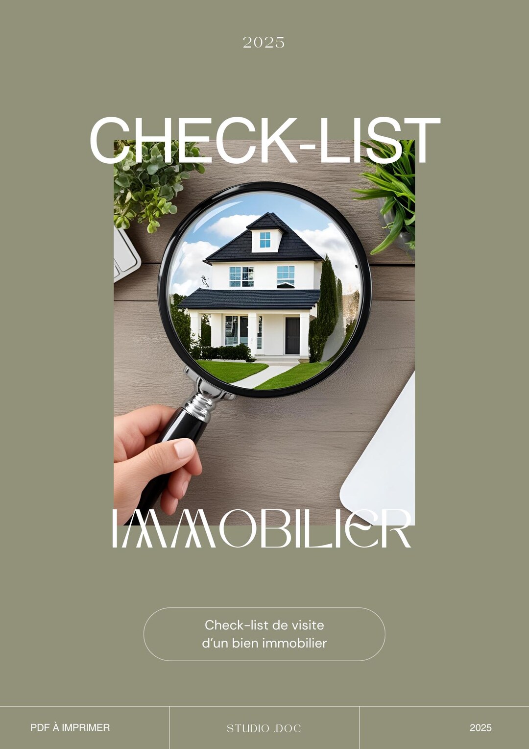 Property Viewing Checklist - Printable PDF - Etsy