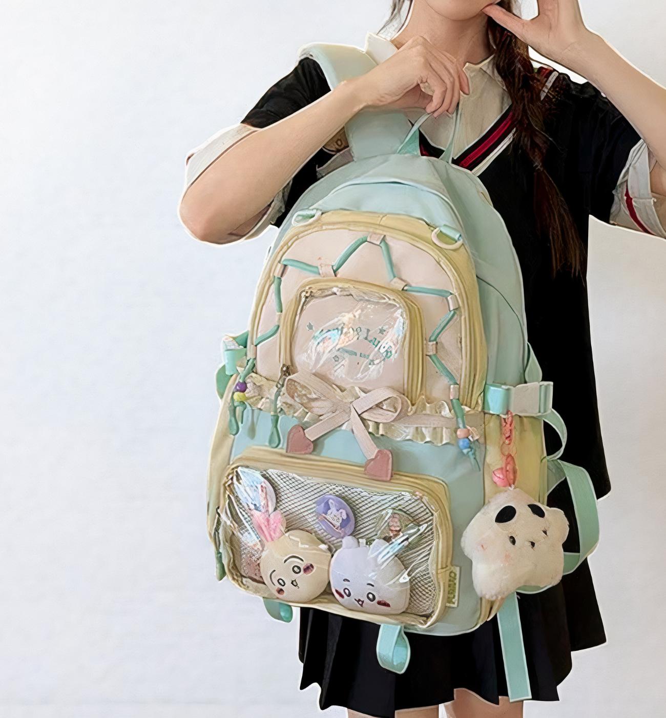 Ita Bag,ita Backpack, 2 Piece Set, Ita Bags, Anime, Cute 