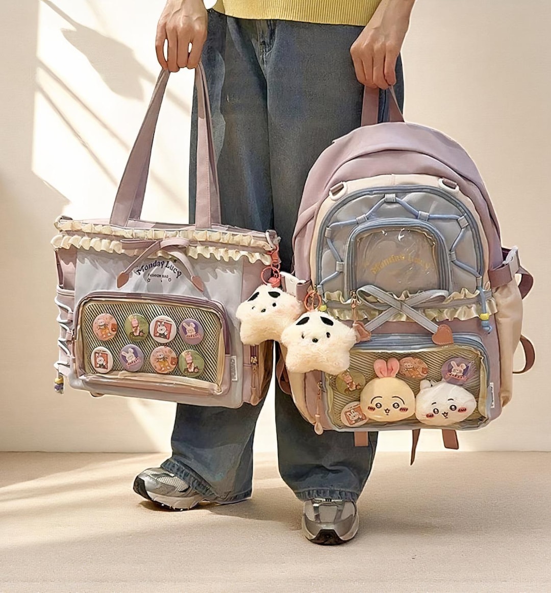 Ita Bag,ita Backpack, 2 Piece Set, Ita Bags, Anime, Cute 